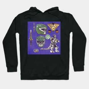 Green Power Weapons Hoodie